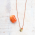 Timeless Carnelian GP Necklace A Beautiful Story